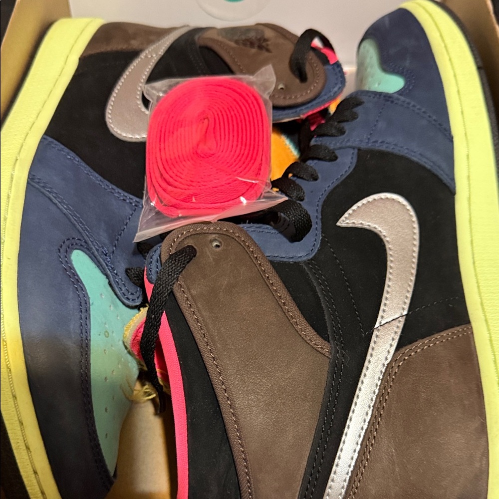 Jordan Multicolor High-Top Sneakers Tokyo Bio Hack. - Picture 11 of 11